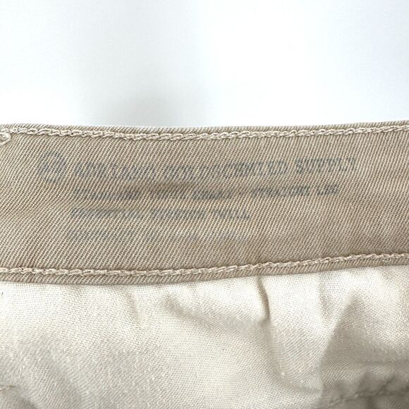 AG ADRIANO GOLDSCHMIED Vintage Standard Issue Khaki Straight Leg Pants Size 34 - Picture 6 of 8